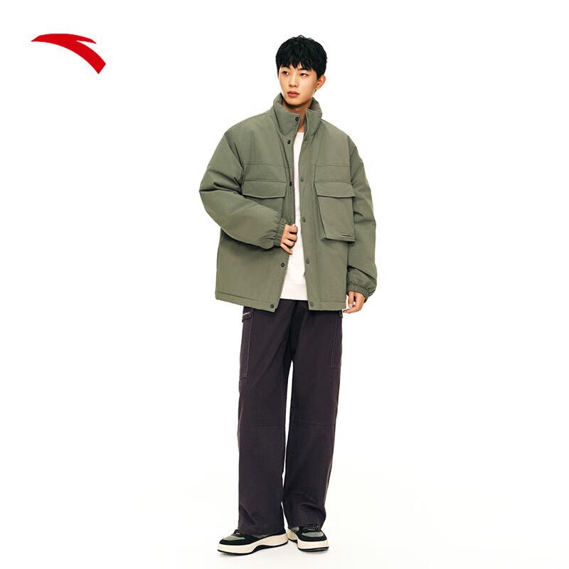 Anta Men's Water-Repellent Padded Winter Jacket