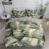 Dollar Money Duvet Cover Microfiber Dollar Bills Of United States Federal Reserve With The Portrait Of Ben Franklin Room Decor