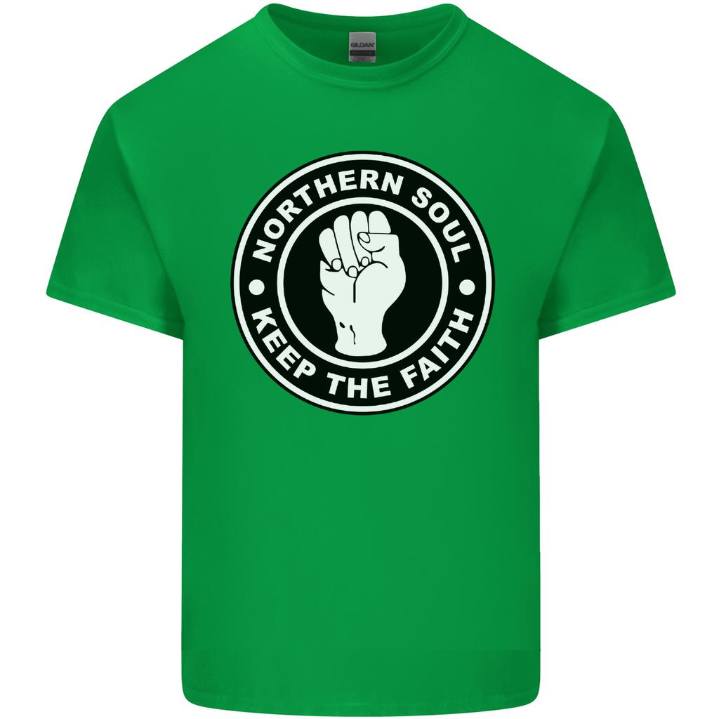 Northern Soul Keeping the Faith Unisexs Light Cotton TShirt