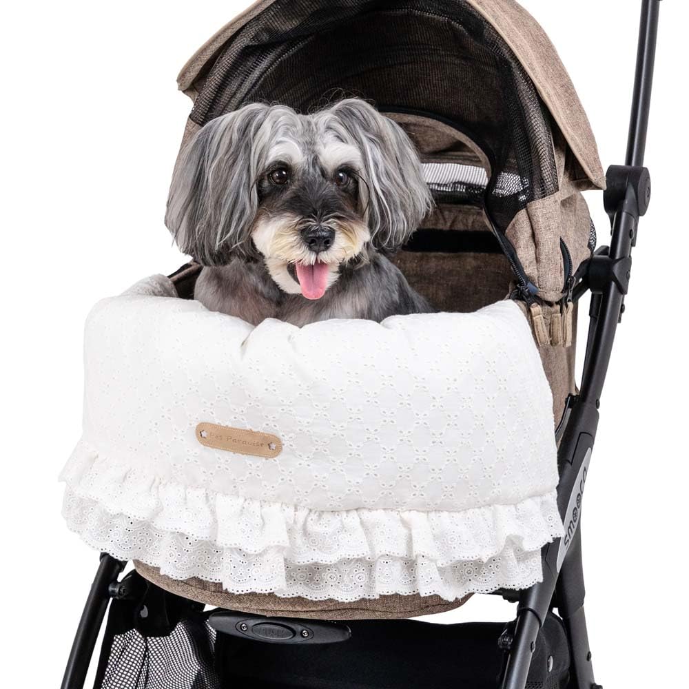 

Подушка для тележки для питомцев Pet Paradise с подбородником для тележки Кружевная тележка Pet Paradise управляет 74 напрямую управляемыми магазинами в Японии на август Отдых, Стираемая,