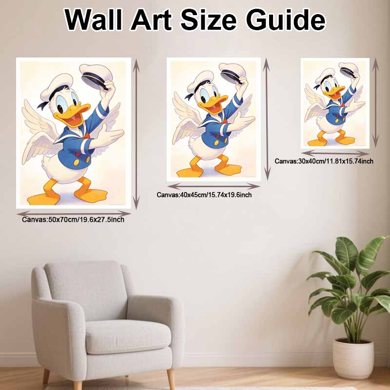 Disney Donald Duck Diamond Paint Painting Art Kit Handmade DIY5D Home Decor Gift