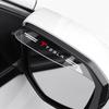 2Pcs Car Rear View Mirror Sticker Rain Shield Shade Cover Styling For Tesla Model 3 Model S Model X Y Roadster Performance