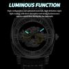 New Men Watch Skeleton Quartz Wristwatch Hollow Skeleton Retro Man Clock Top Brand Luxury Clock Men Watches Reloj Hombre