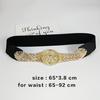 Four Seasons Available New Belt Women'S Leather Fashion Versatile Jeans Belt Decoration With Skirt, Suit, Sweater Waist Cover