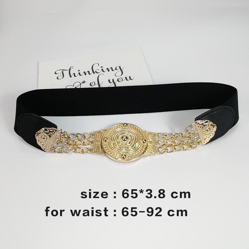 Four Seasons Available New Belt Women'S Leather Fashion Versatile Jeans Belt Decoration With Skirt, Suit, Sweater Waist Cover