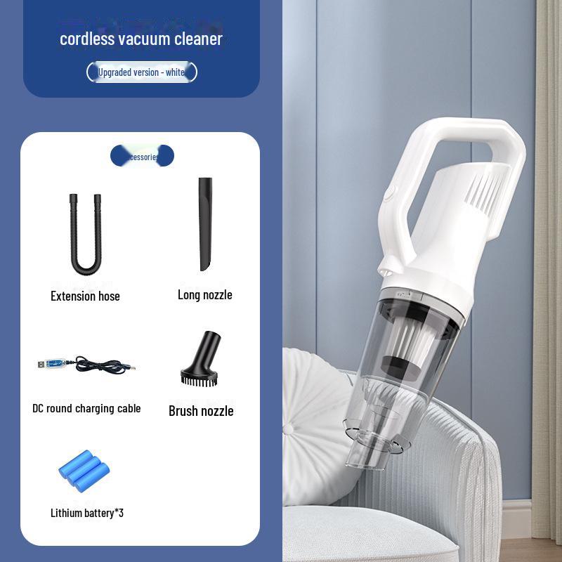 Suitu Cordless Mini Car Vacuum Cleaner - High Power, Super Silent Handheld Vacuum for Home