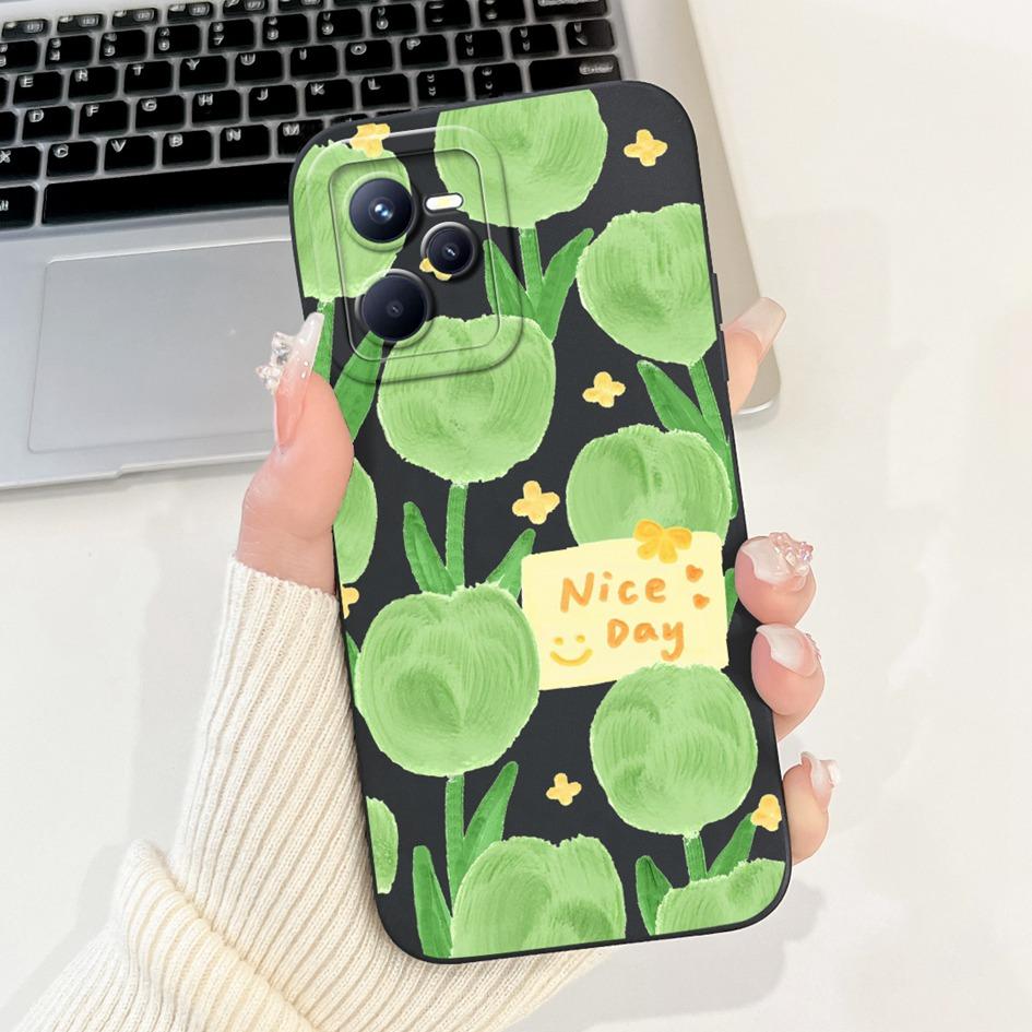For Realme C35 Case Realme Narzo 50A Prime Phone Cover Cute Cartoon Camera Protection Soft Funda For Realme Narzo 50A C 35 Coque