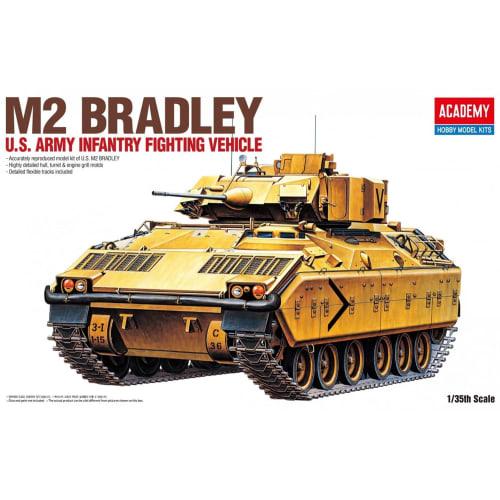 Academy 1/35 scale American M2 Bradley plastic model kit 13237