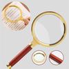 AEE4-Handheld Magnifier 60/70/80/90Mm Lens Magnifier Suitable For Science, Elderly Reading, Checking Maps