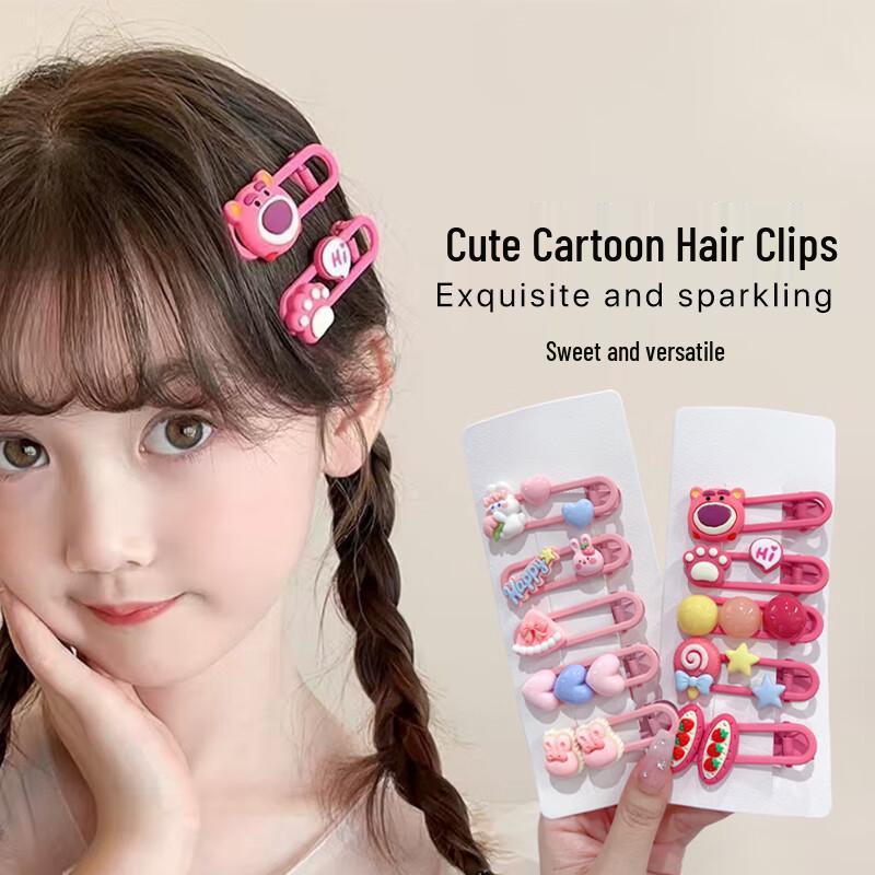 CHIMERA Girls  Cartoon Hair Clips Set 10-piece Set