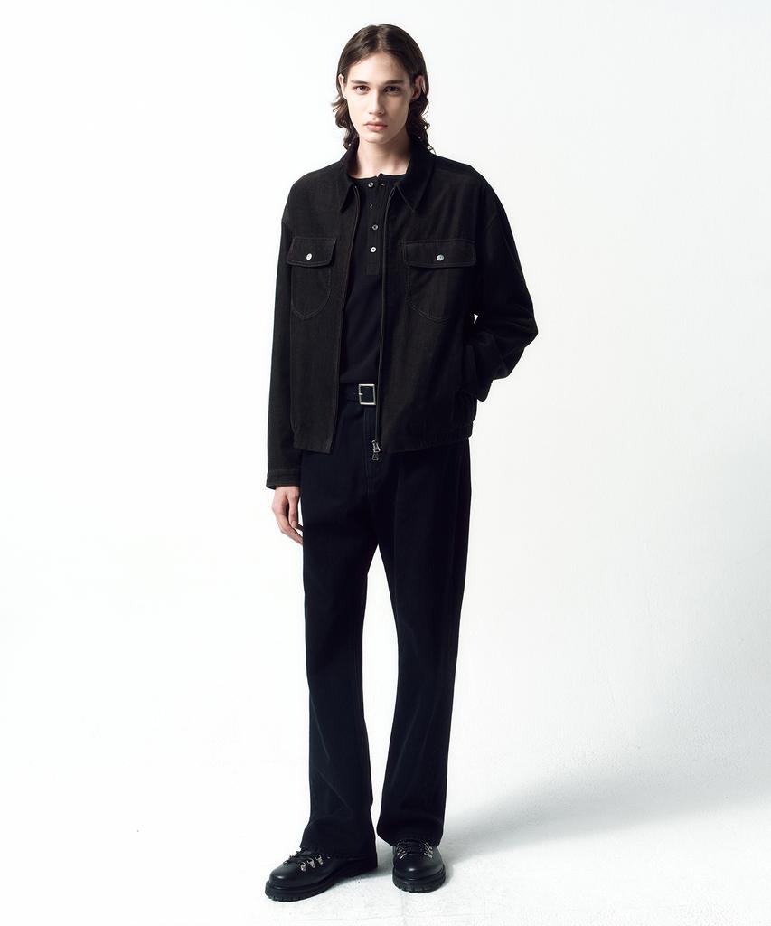 Insilence Organic Cotton Cord Rodeo Jacket Dark Brown
