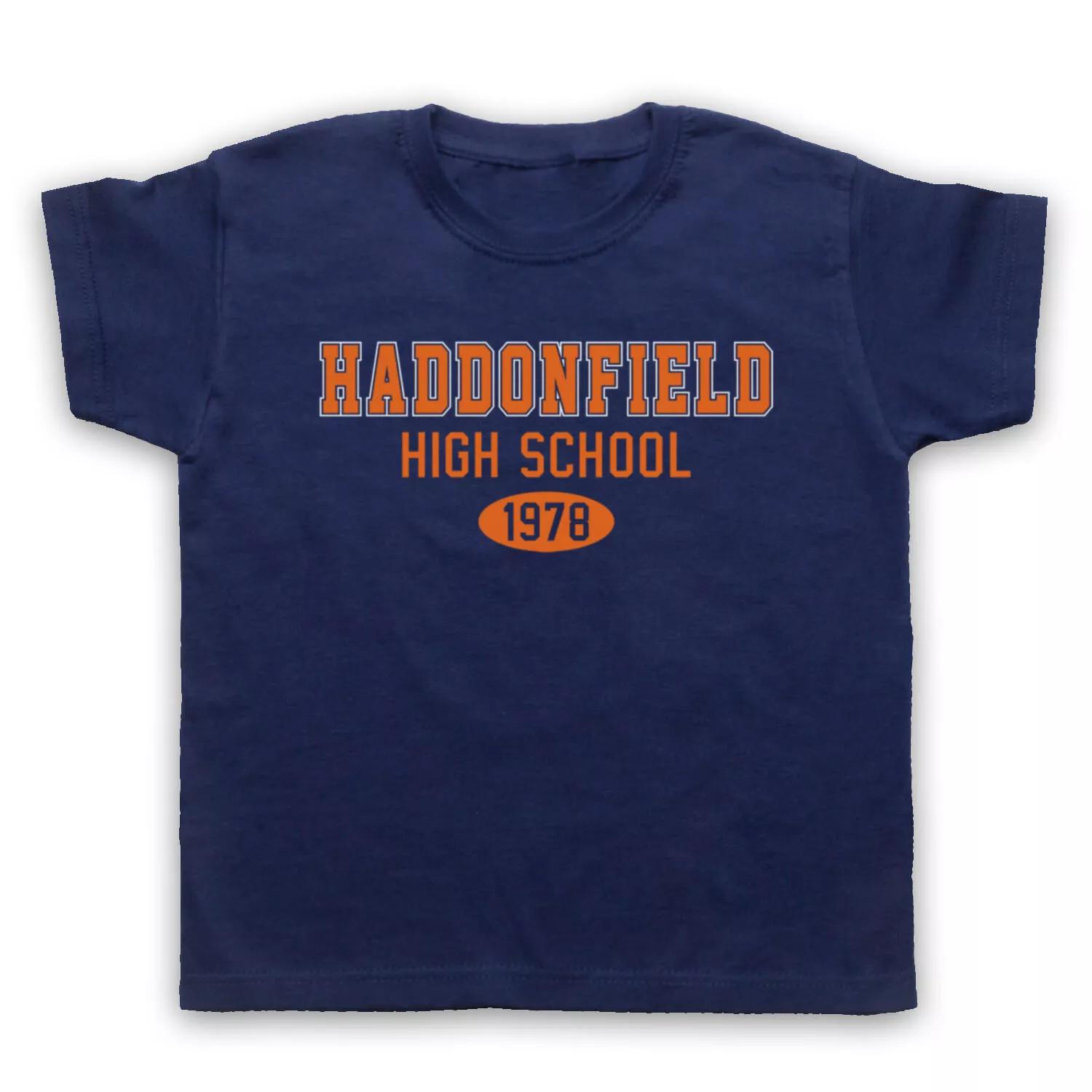 HALLOWEEN HADDONFIELD HIGH SCHOOL 1978 HORROR FILM KIDS CHILDS T-shirt 160
