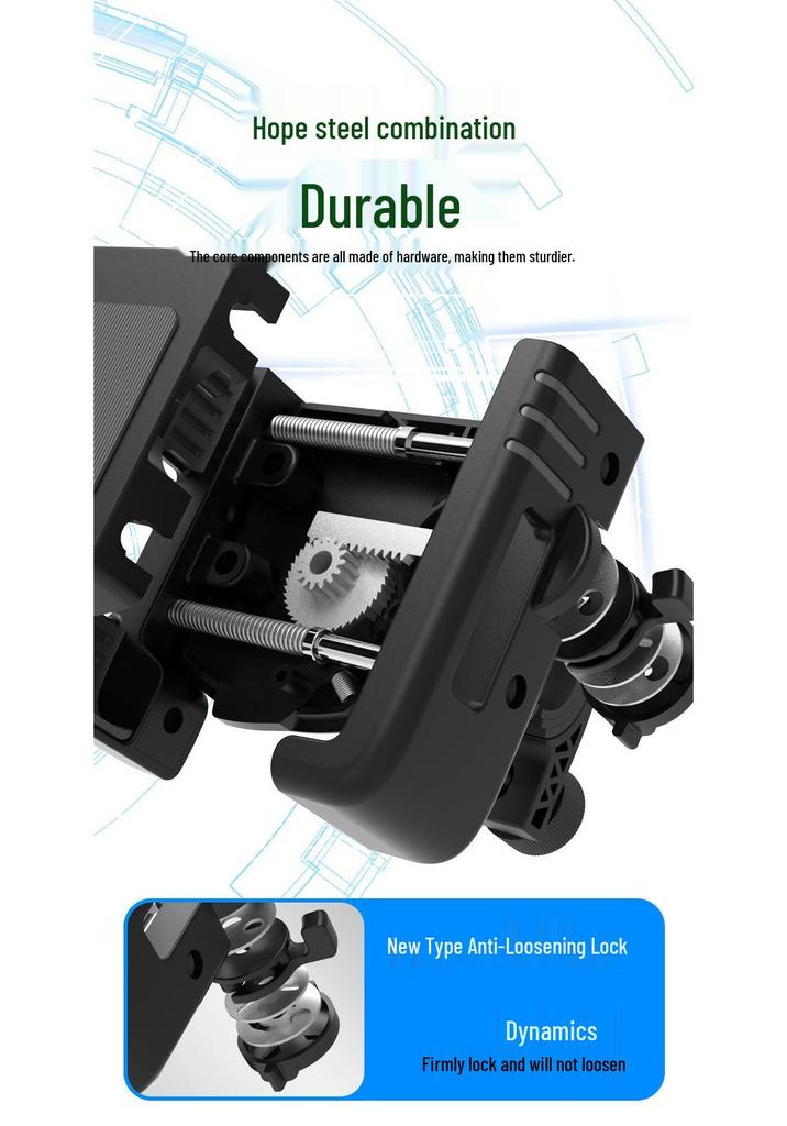 New Small Helmet Phone Holder: Electric Scooter & Bicycle Navigation Mount