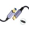 Male To Male Type-C Printer Cable Braided Nylon Scanner Wire for Epson/HP/Canon External Hard Drive