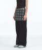 REST&RECREATION Rr Check Mini Skirt - Charcoal