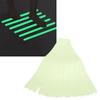 24PCS Anti Slip Traction Tread 2x38cm Green Fluorescent Outdoor Non Skid Tape for Stairs