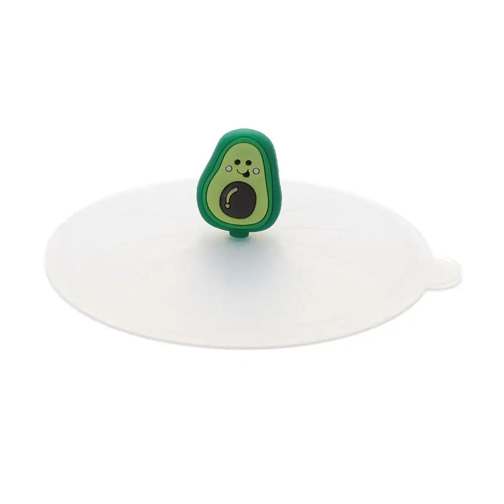 New 10cm Cute Reusable Cap Suction Cup Cover Dustproof Silicone Cup Cover Leakproof