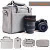 FOSOTO SLR Camera Shoulder Case for Canon EOS PowerShot Sony Nikon Coolpix and Waterproof Nylon with Rain Stylish Everyday Bag for Camera Storage Bag,