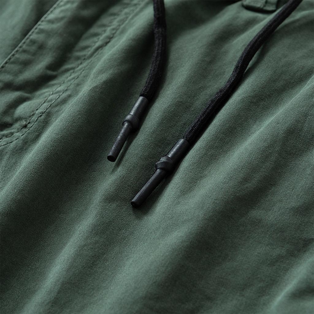 Men's Casual Color Outdoors Pocket Beach Work Trouser Cargo Shorts Pant