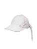 Beulaunhaes Back Ribbon Wire Cap - Blanc