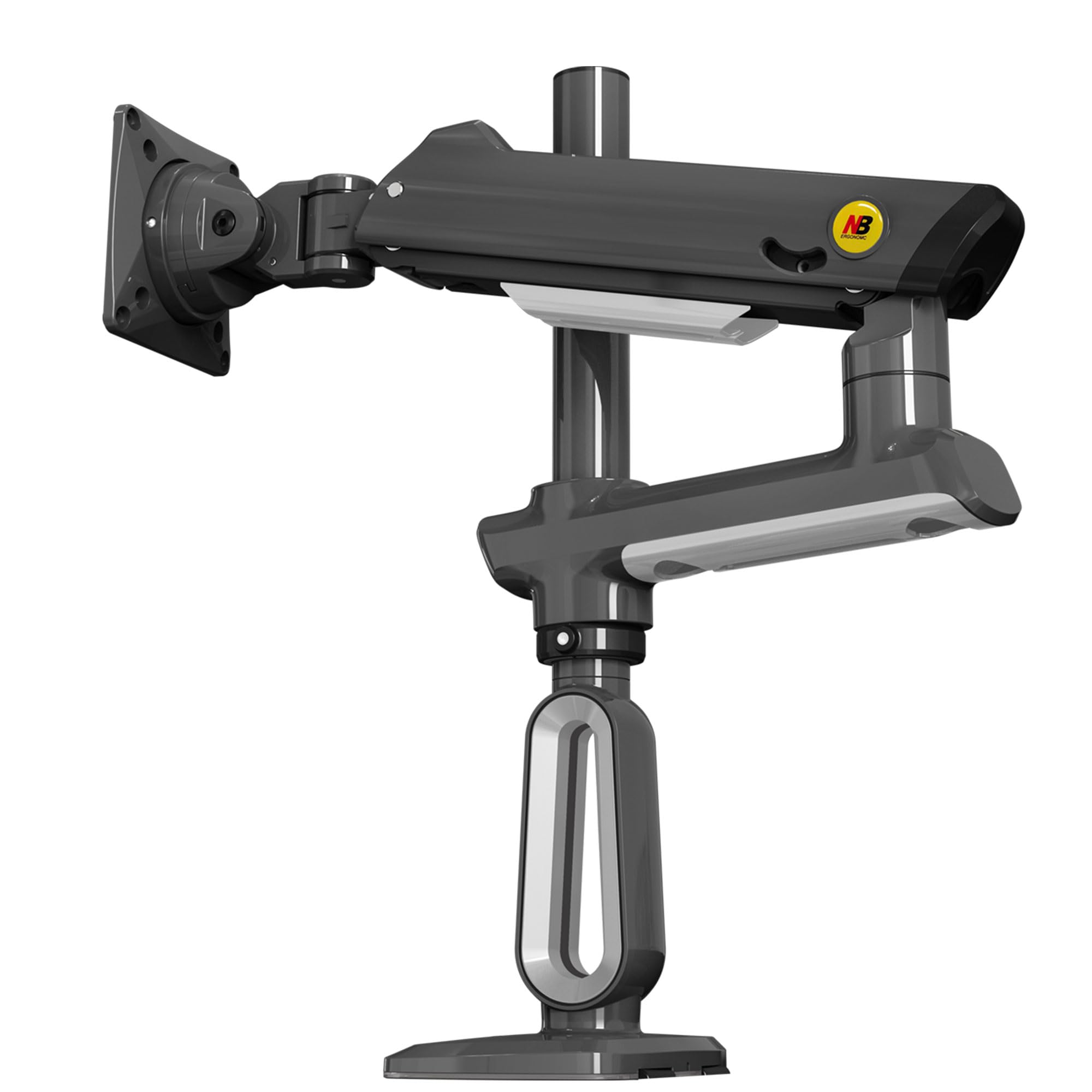 

NB ЭРГОНОМИЧНЫЙ Монитор Совместимый с дюйм 18 кг тяжелая нагрузка Дисплей Одиночный Игровой монитор Механическая пружина A7 Кронштейн, 17-49 мониторы, грузоподъемность, кронштейн, кронштейн,