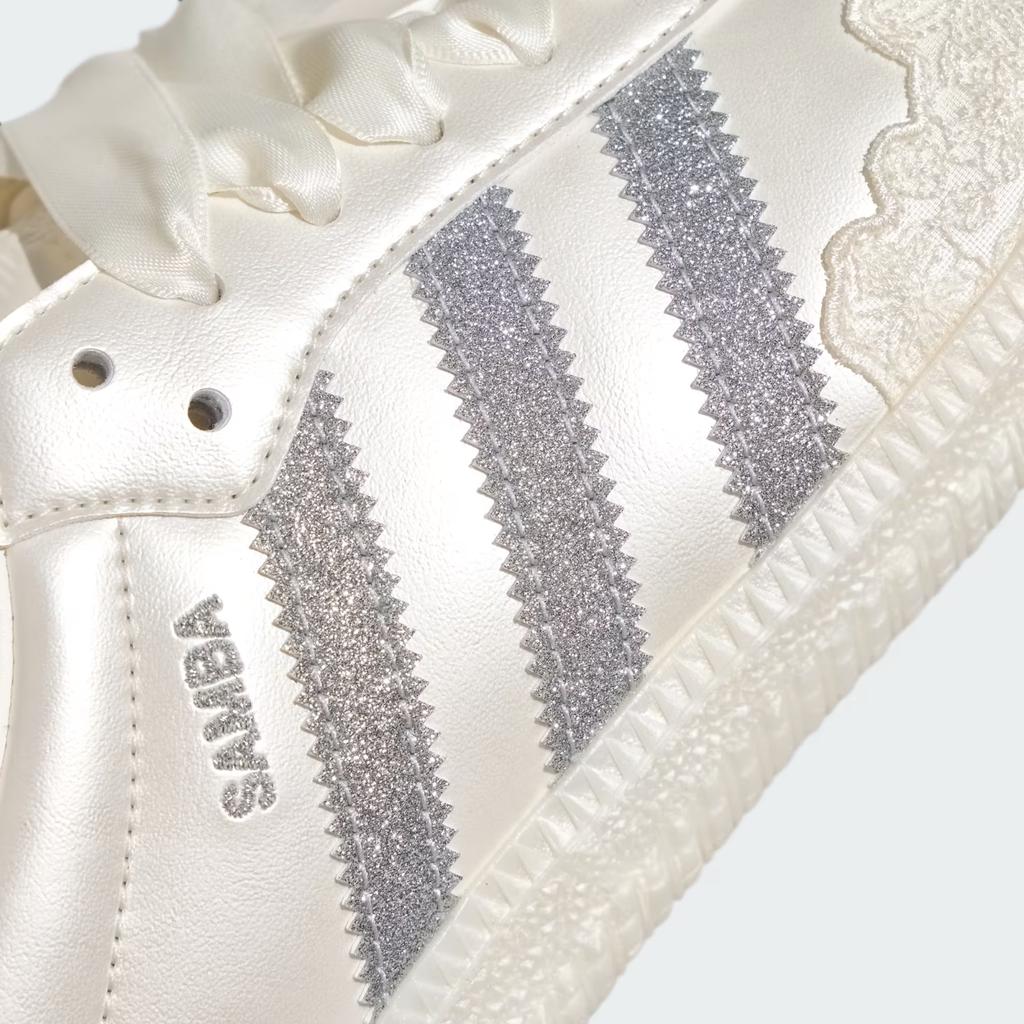 HP3658 adidas Samba OG Bianco Gesso Argento Metallico (Da donna)