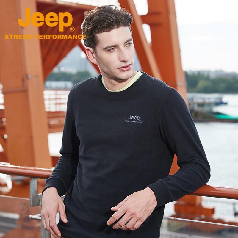 JEEP Men's Outdoor Fleece Pullover