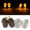 2PCS  LED Turn Signal Lights Indicator Lamps Blinker For Suzuki GSXR 600 750 1000 SV 650/650 S 1000/1000S Bandit
