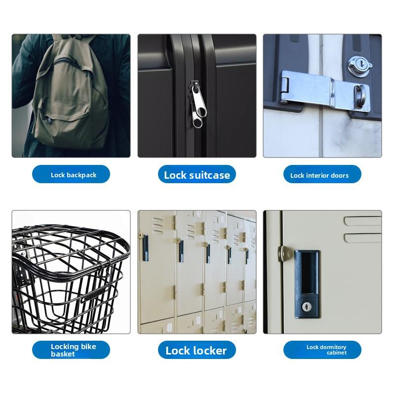 Smart Fingerprint Hanging Luggage Household Lock Student Cabinet Gym Apartment Protective Fingerprint Lock