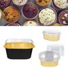 20Pcs Oval Cupcake Cups Aluminum Foil Baking Muffin Box New Baking Cups  Puddings