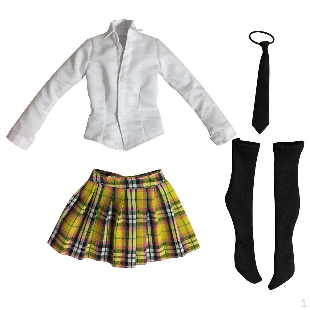 1/6 Women's Outfits Clothes Set For 12'' Action Figure