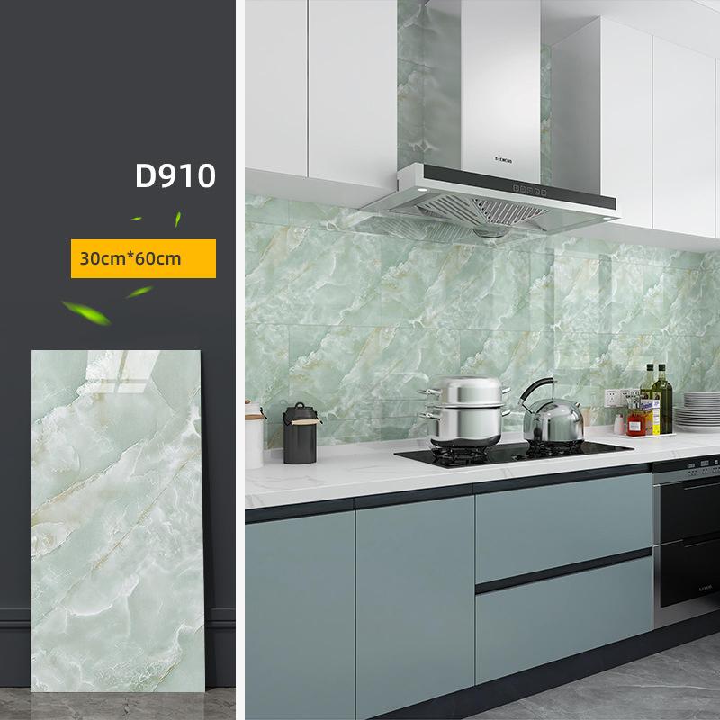 

2,2 мм утолщенная самоклеящаяся плитка наклейка настенное украшение туалет водонепроницаемая мраморная стена ремонт обои 6pcs