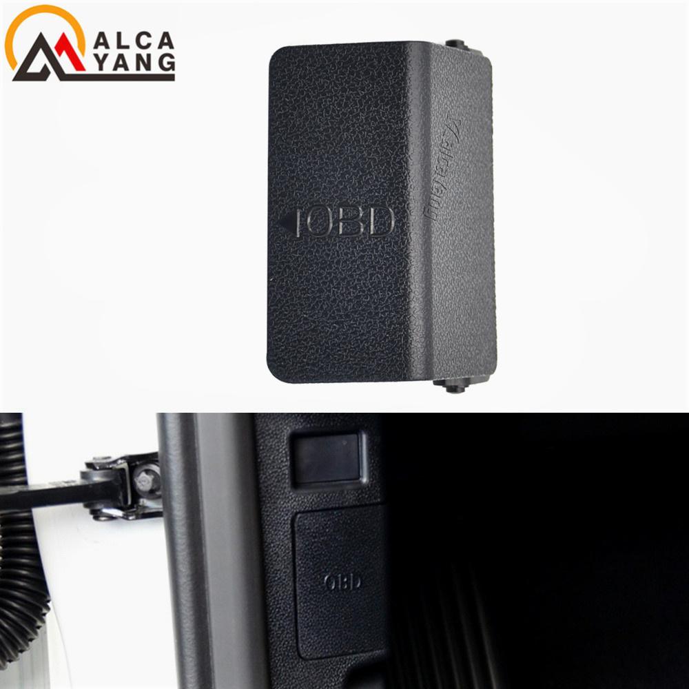 Car Interior Kick Panel Cap LHD Left OBD Plug Cover Trim For BMW F20 F21 F30 F31 F32 F34 F35 F80 M3 2012-2019