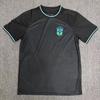 Brazil Training Football Jersey Fans Edition Short Sleeve Soccer Shirts Unisex Women