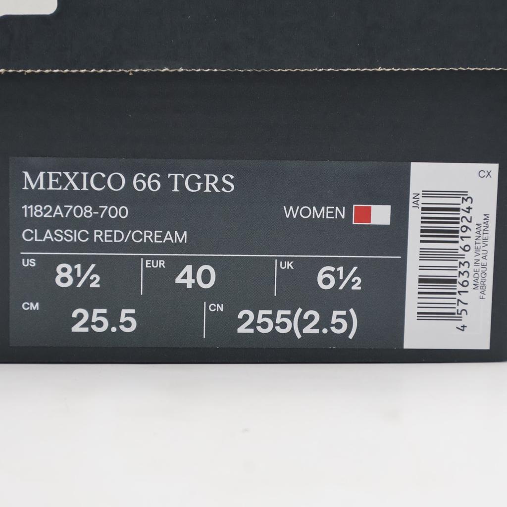 1182A708-700 Onitsuka Tiger Mexico 66 TGRS Classic Red Cream (Women's)