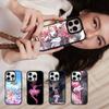 Coque de téléphone P-Puella Magi Madoka Magica Pour IPhone 17 Air 16 E Pro Max 15 14 13 Mini 12 Pro 11 Max Plus Housse Noire
