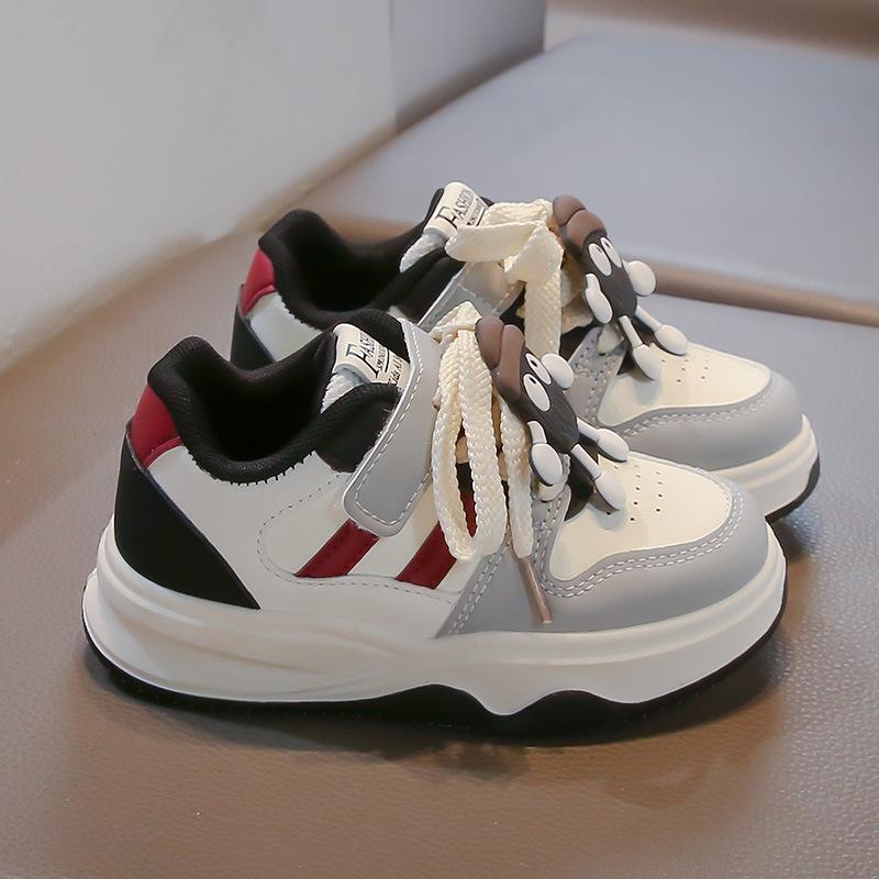 Children's board shoes 2025 new boys' shoes middle and old children's student father sports shoes girls breathable casual trendy shoes
