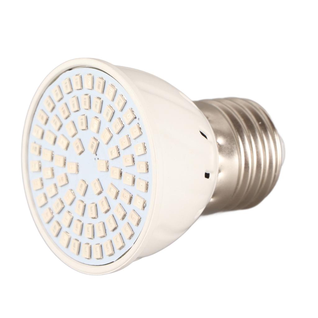 Lâmpada LED para Cultivo Lâmpadas de Crescimento e Floração E27 5W AC220V 72 LEDs SMD2835 Lâmpada LED para Cultivo de Plantas Flores Hidropônicas