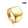 Mens Jewelry Ring Simple Stainless Steel Rings Solid Polished Classic Fashion Wedding Ring