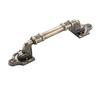 Classic Style Aluminum Alloy Door Handle for Cabinet Wardrobe Drawer Furniture Hardware Pull 28mm Width Design