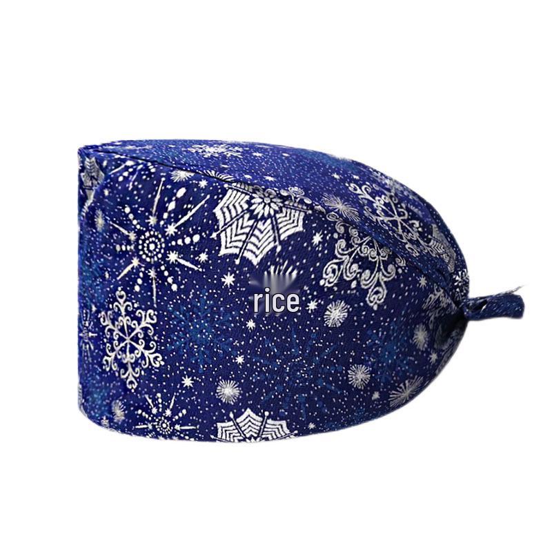 Cartoon Print Spa & Nurse Surgical Cap