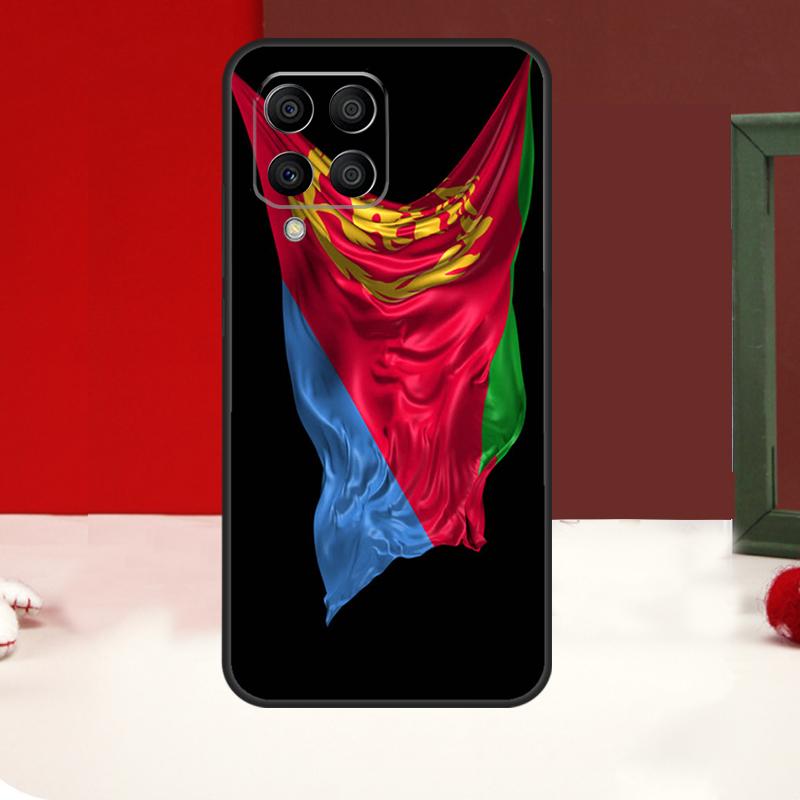 Eritrea Flag Case For Samsung Galaxy M55 M35 M15 M56 M36 M16 M31 M21 M13 M33 M53 M12 M32 M52 M14 M34 M54