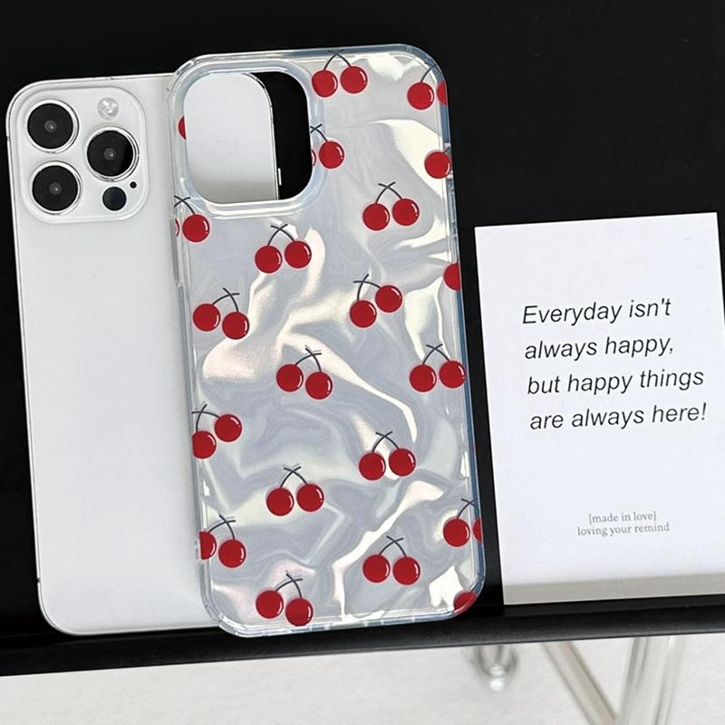 Cute Pink Cherry Bow Girls Women Phone Case For Xiaomi 14T 13T Pro 14Tpro 13Tpro 11 Lite 5G NE Shockproof Bumper Fundas Cover