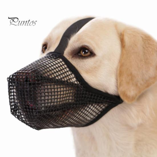 Nastavitelný náhubek pro psy z měkké síťoviny pro malé a střední psy Zabraňuje kousání Žvýkání Prodyšný náhubek pro domácí mazlíčky