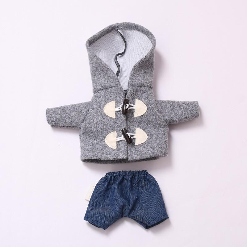 25cm Milu Tang Dynasty Doll Outfit Set - Coat and Jeans