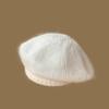 Mohair Woolen Hat for Female Painters Warm and Revealing Small and Large Head Circumference  Fashionable and Versatile  Winter Beret