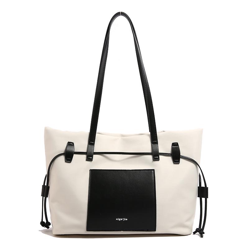 

2025 Женская универсальная сумка-тоут высокого класса: Роскошная, вместительная наплечная сумка белый