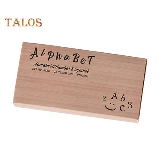 

Деревянные штампы в виде букв алфавита с гладкими краями, многоцелевой набор штампов для букв, набор для самостоятельного создания скрапбукинга, принадлежности для штамповки D