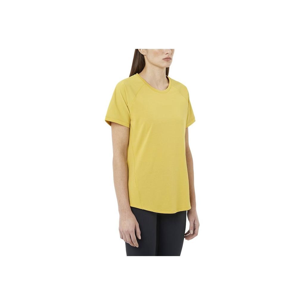 Salomon Outline Breathable Crew Neck Short Sleeve T-Shirt Women Tops C26180