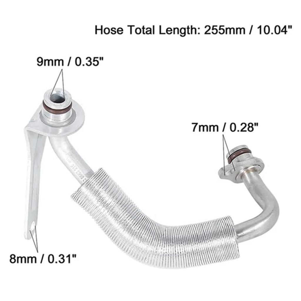 Auto Accessories for F07 F10 F15 F16 F20 F22 F23 F25 Cooling Pipe Radiator Coolant Water Hose 11538663516